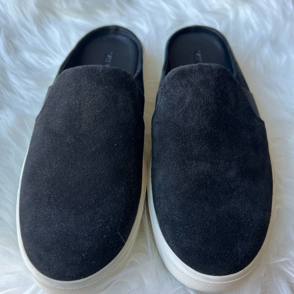 VINCE Blair Sneaker Mule, Black, size 6